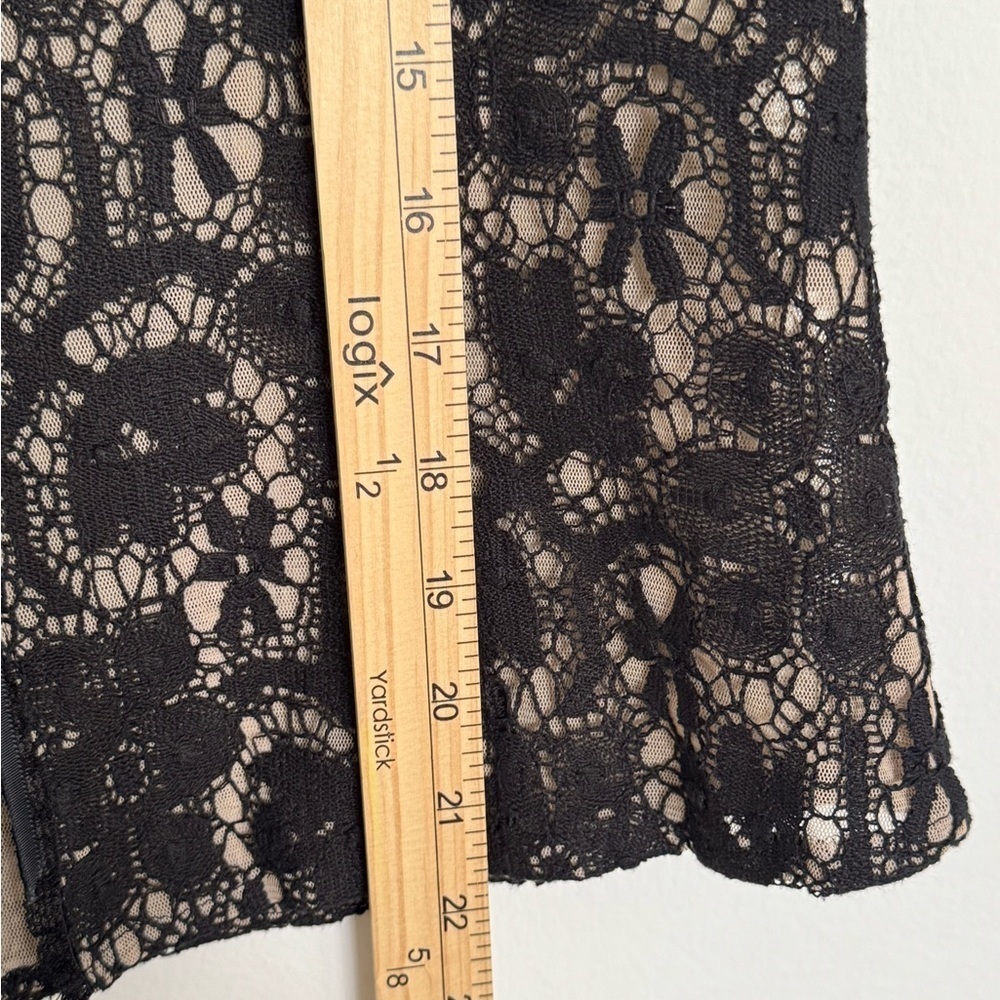 Vintage Anthropologie Odille Black Cream Corset Bustier Whimsigoth Feminine 10 - Picture 9 of 9